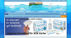 Desktop Screenshot of gastro-haccp.eu