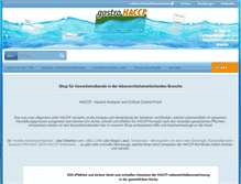 Tablet Screenshot of gastro-haccp.eu